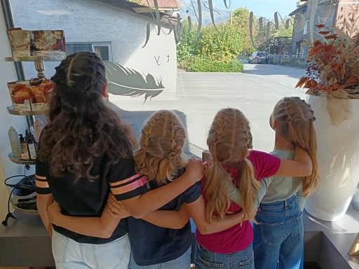 Frisuren und flechten