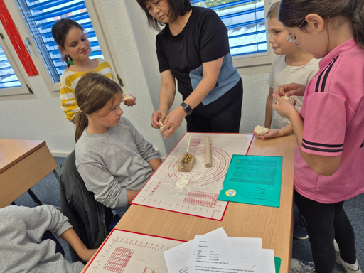 Chinesisch mit Dumpling Herstellung