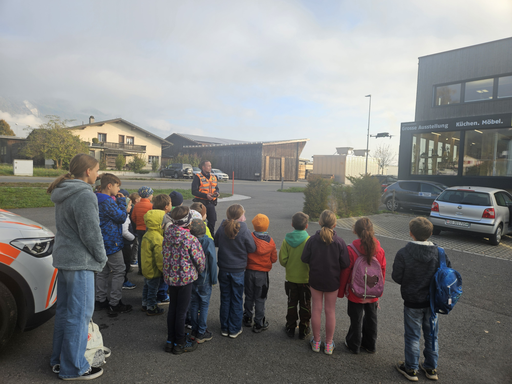 Besuch bei der Polizei