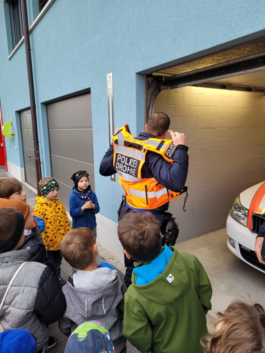 Besuch bei der Polizei