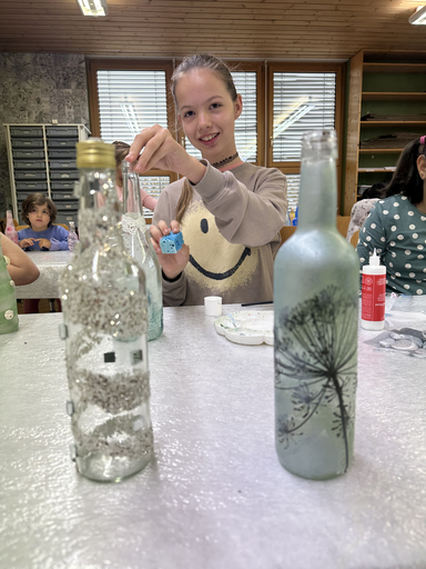 Flaschenlampe basteln