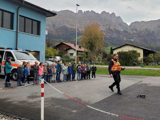 Besuch bei der Polizei