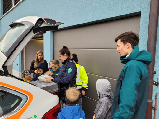 Besuch bei der Polizei