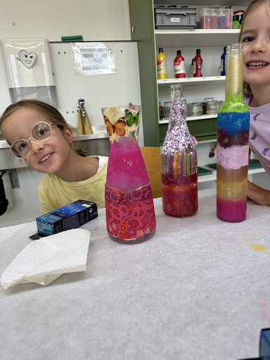 Flaschenlampe basteln