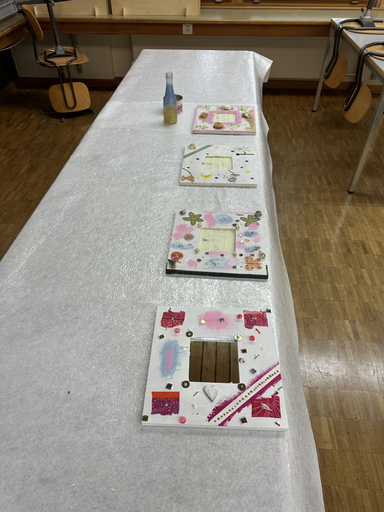 Spiegel und Schlüsselbrett basteln