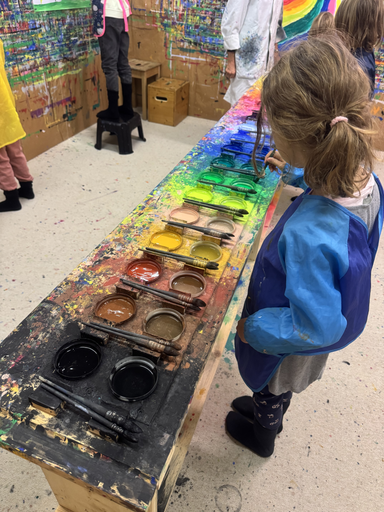 Freies Malen nach Arno Stern