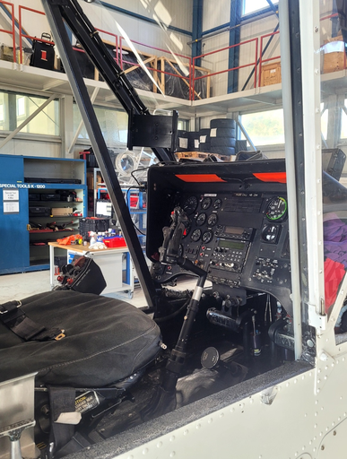 Besichtigung beim Heliplatz Balzers