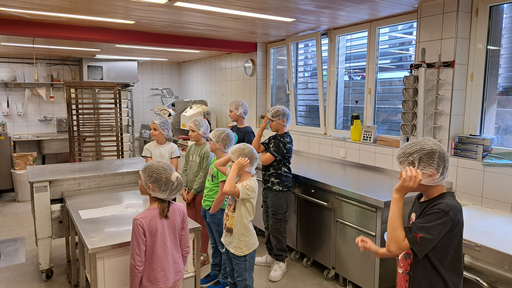 Zöpfeln in der Bäckerei