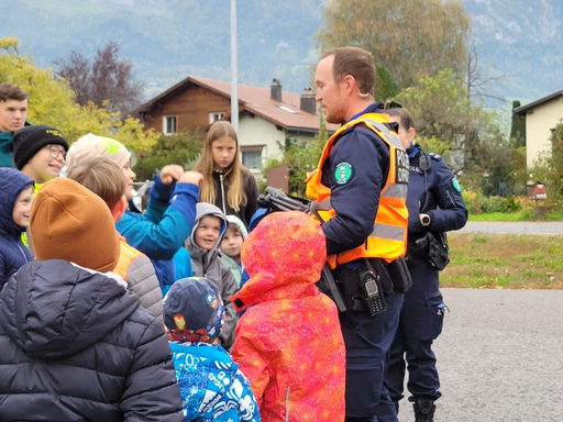 Besuch bei der Polizei