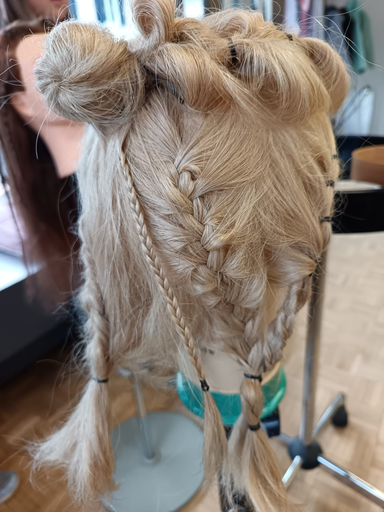 Frisieren und flechten