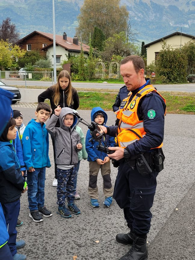 Besuch bei der Polizei