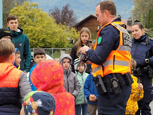 Besuch bei der Polizei