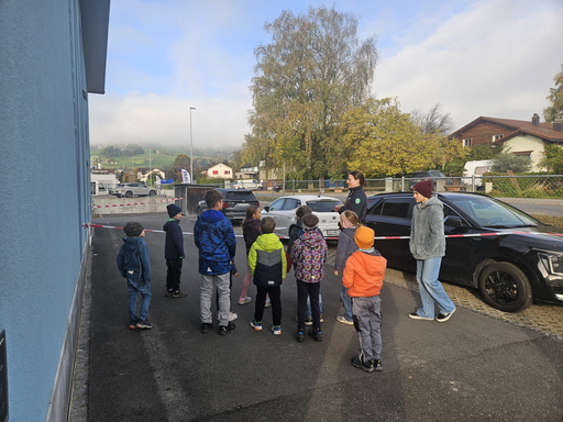 Besuch bei der Polizei