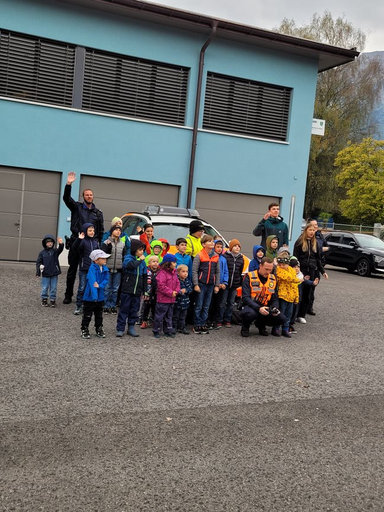 Besuch bei der Polizei