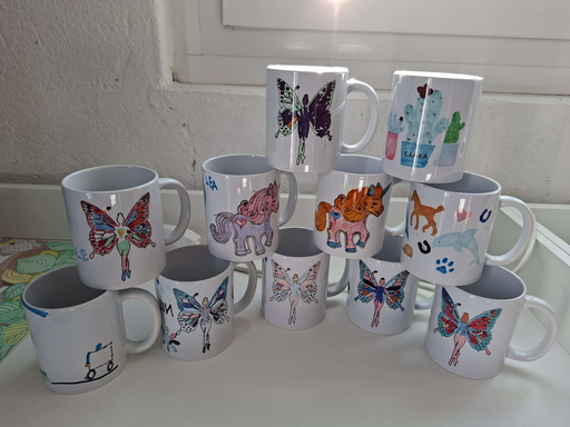 Tasse bemalen