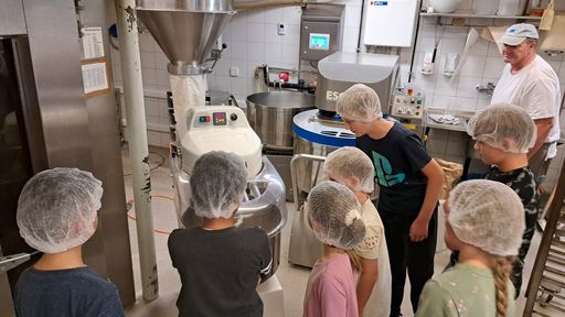 Zöpfeln in der Bäckerei
