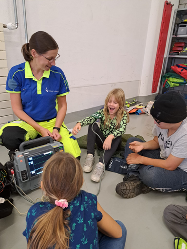 Besuch beim Rettungsdienst