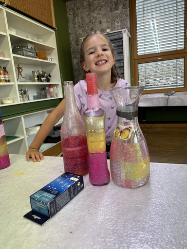 Flaschenlampe basteln