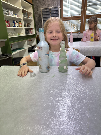 Flaschenlampe basteln