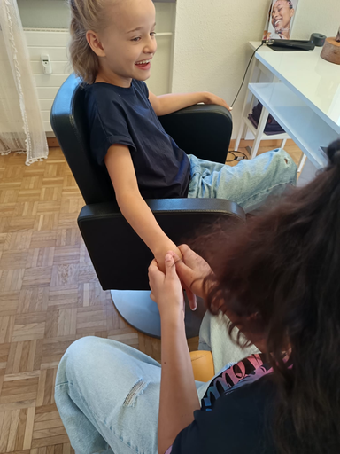 Frisuren und flechten
