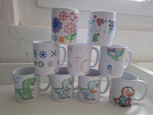 Tasse bemalen