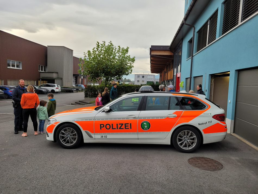 Besuch bei der Polizei