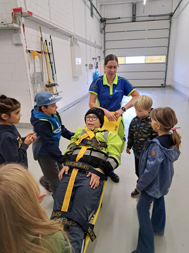 Besuch beim Rettungsdienst