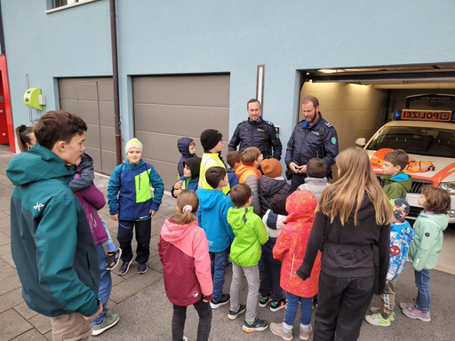 Besuch bei der Polizei