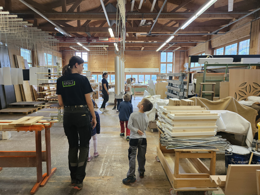 Schreinere mit uns ein Wildbienenhaus - Stolz Holzbau