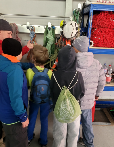 Besichtigung beim Heliplatz Balzers