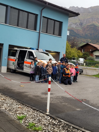 Besuch bei der Polizei