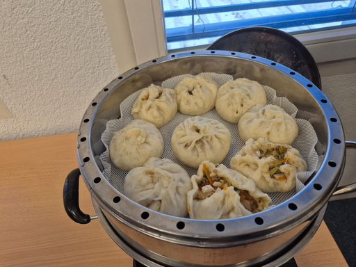 Chinesisch mit Dumpling Herstellung