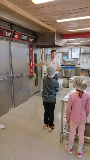 Zöpfeln in der Bäckerei