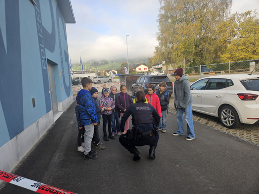 Besuch bei der Polizei