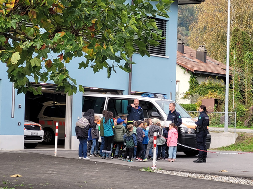 Besuch bei der Polizei