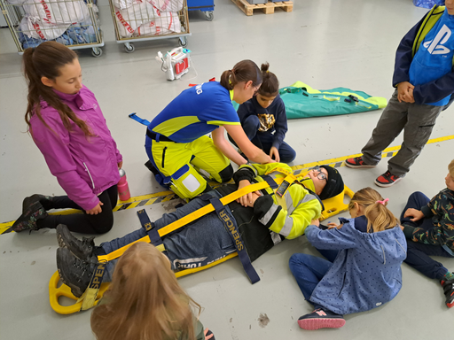 Besuch beim Rettungsdienst