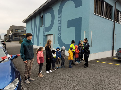 Besuch bei der Polizei