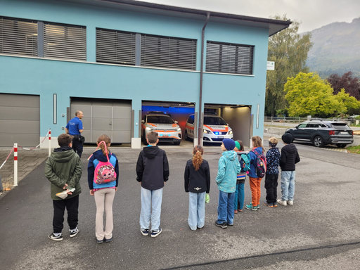 Besuch bei der Polizei