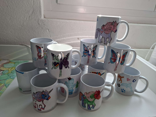 Tasse bemalen