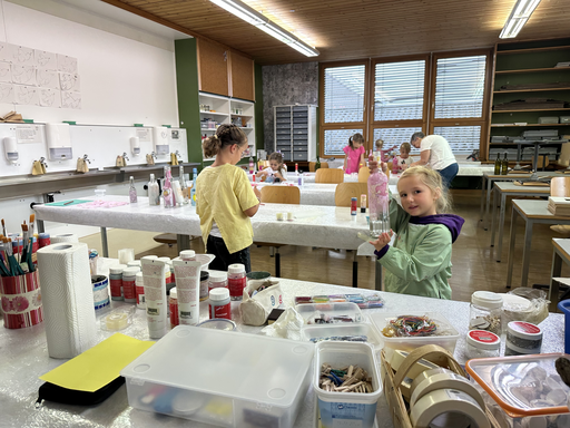 Flaschenlampe basteln