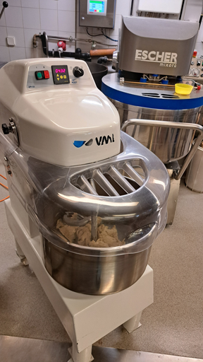 Zöpfeln in der Bäckerei