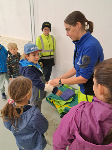 Besuch beim Rettungsdienst