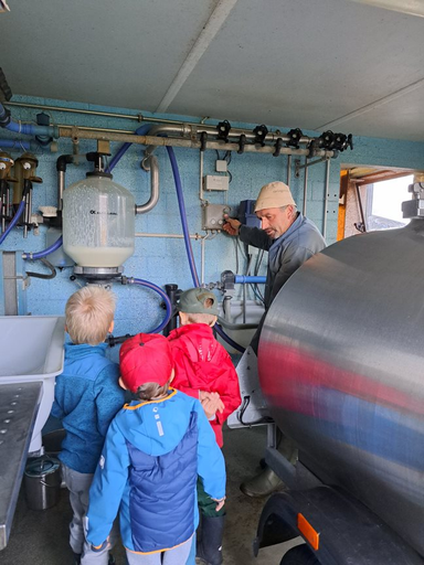 Die Hühner ins Bett bringen