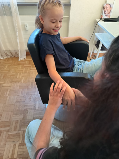 Frisuren und flechten
