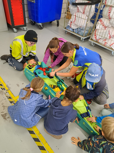 Besuch beim Rettungsdienst