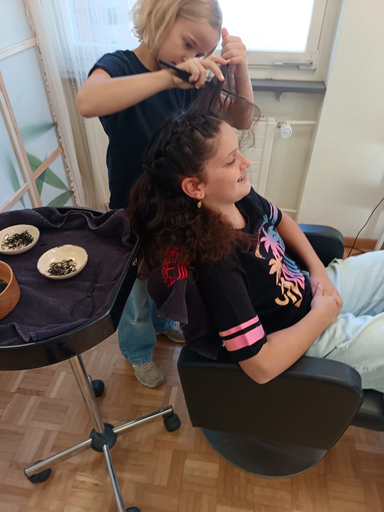 Frisuren und flechten
