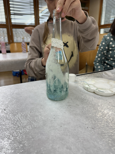 Flaschenlampe basteln