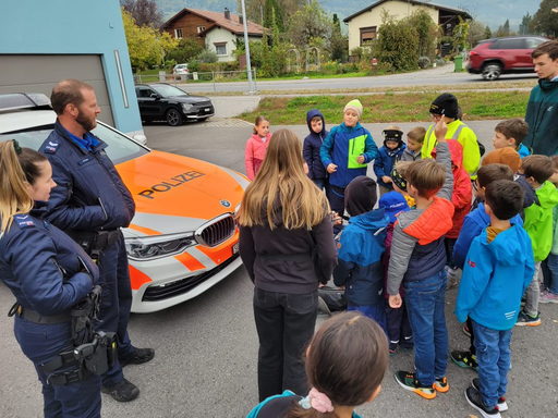 Besuch bei der Polizei