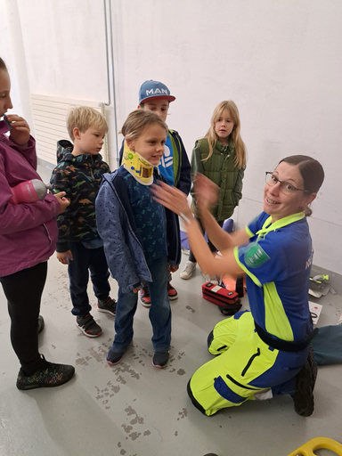 Besuch beim Rettungsdienst