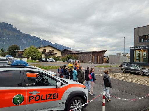 Besuch bei der Polizei